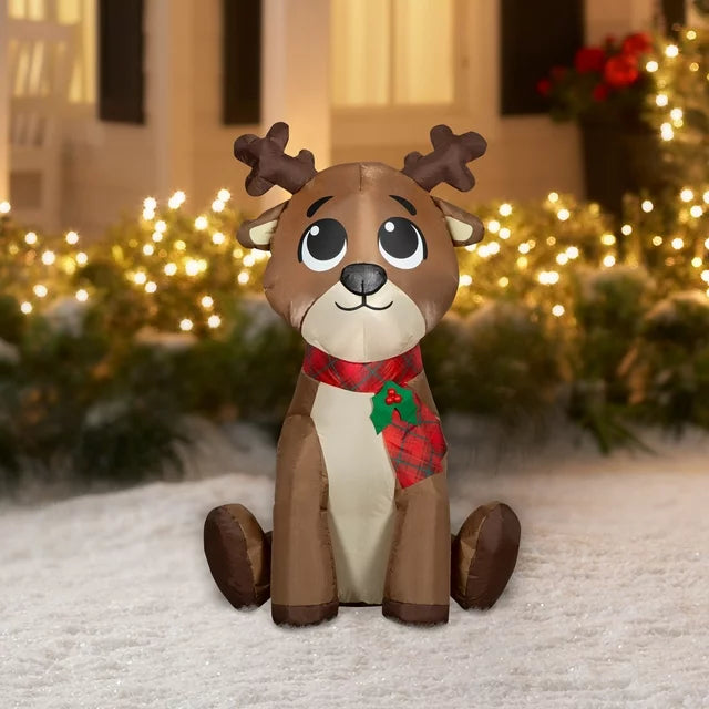 Airblown Inflatables 3.5 Foot Christmas Reindeer