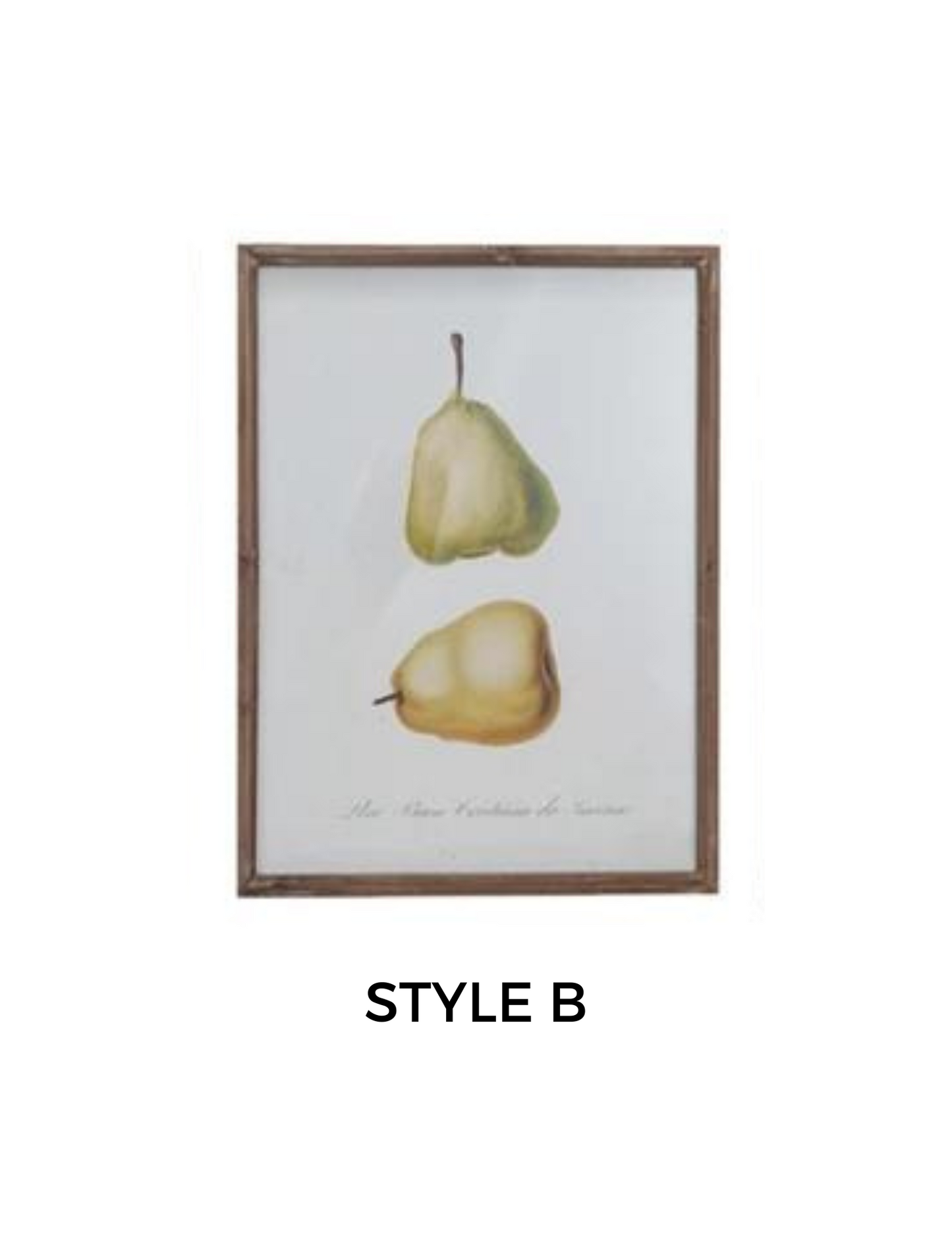 Vintage Fruit Wall Art
