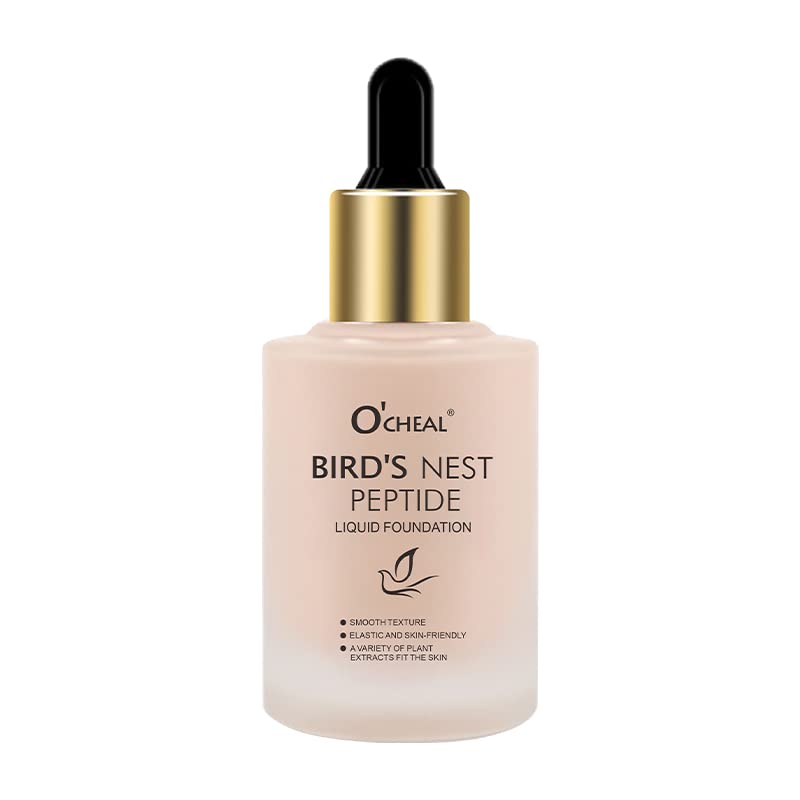 OÕCHEAL Whitening BB Cream Foundation Cream for Face Makeup CC Cream Concealer Cream for Face Comestics Make Up Foundation Compact IVORY WHITE
