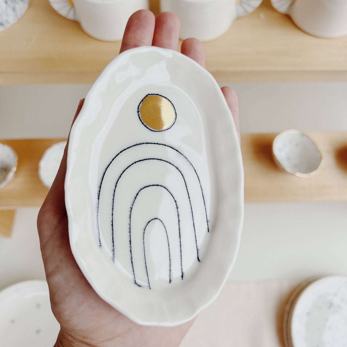 Petrichor + Gold Golden Hour Tray
