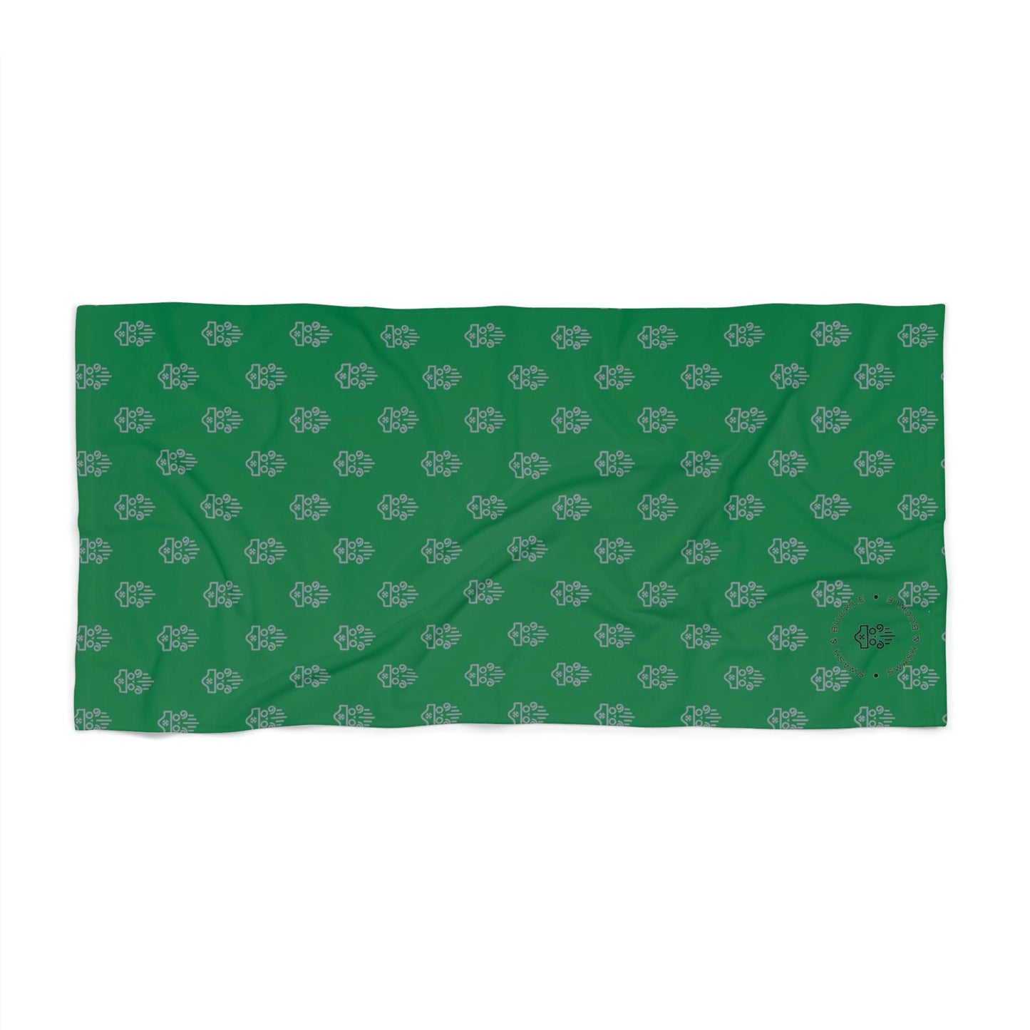 S&B Icon Beach Towel Green