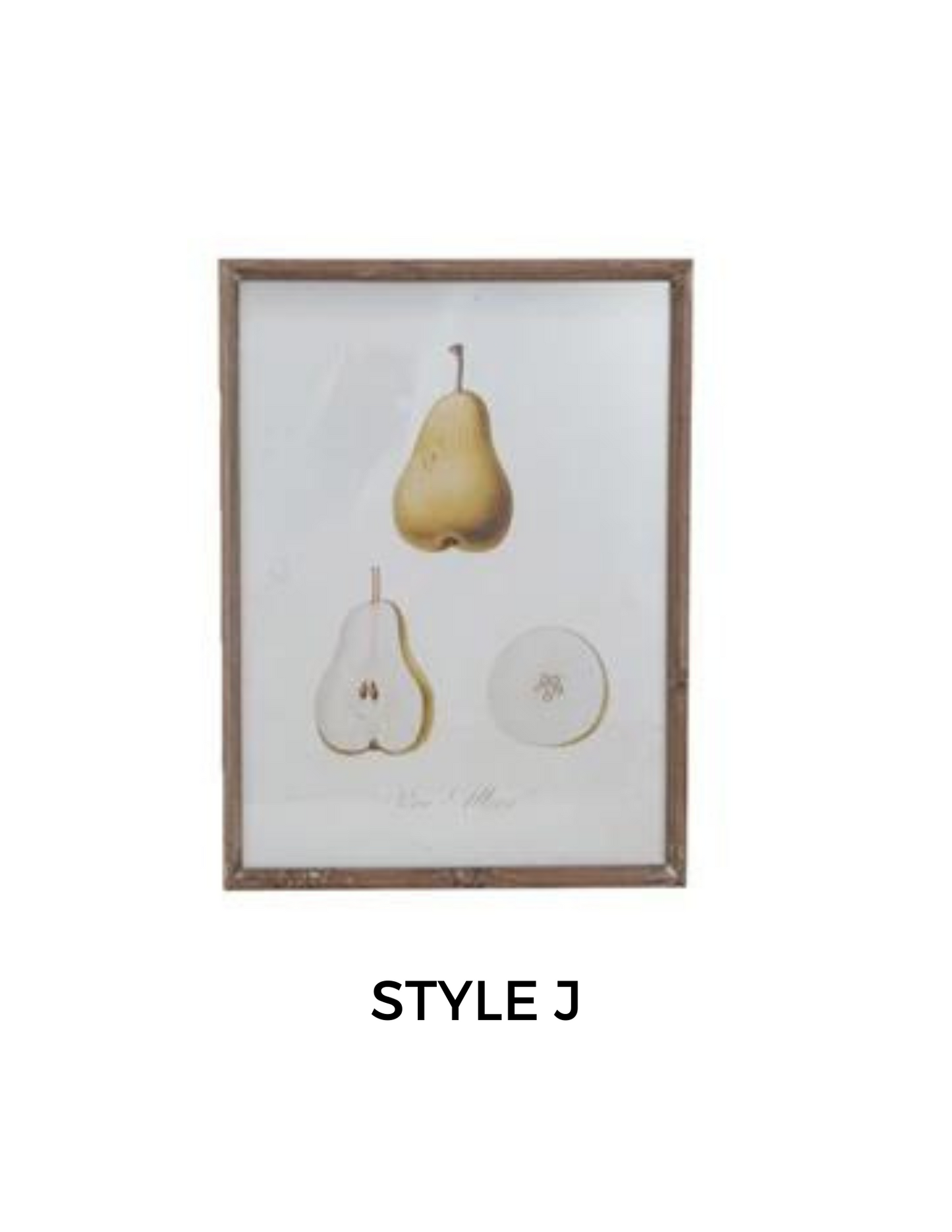 Vintage Fruit Wall Art