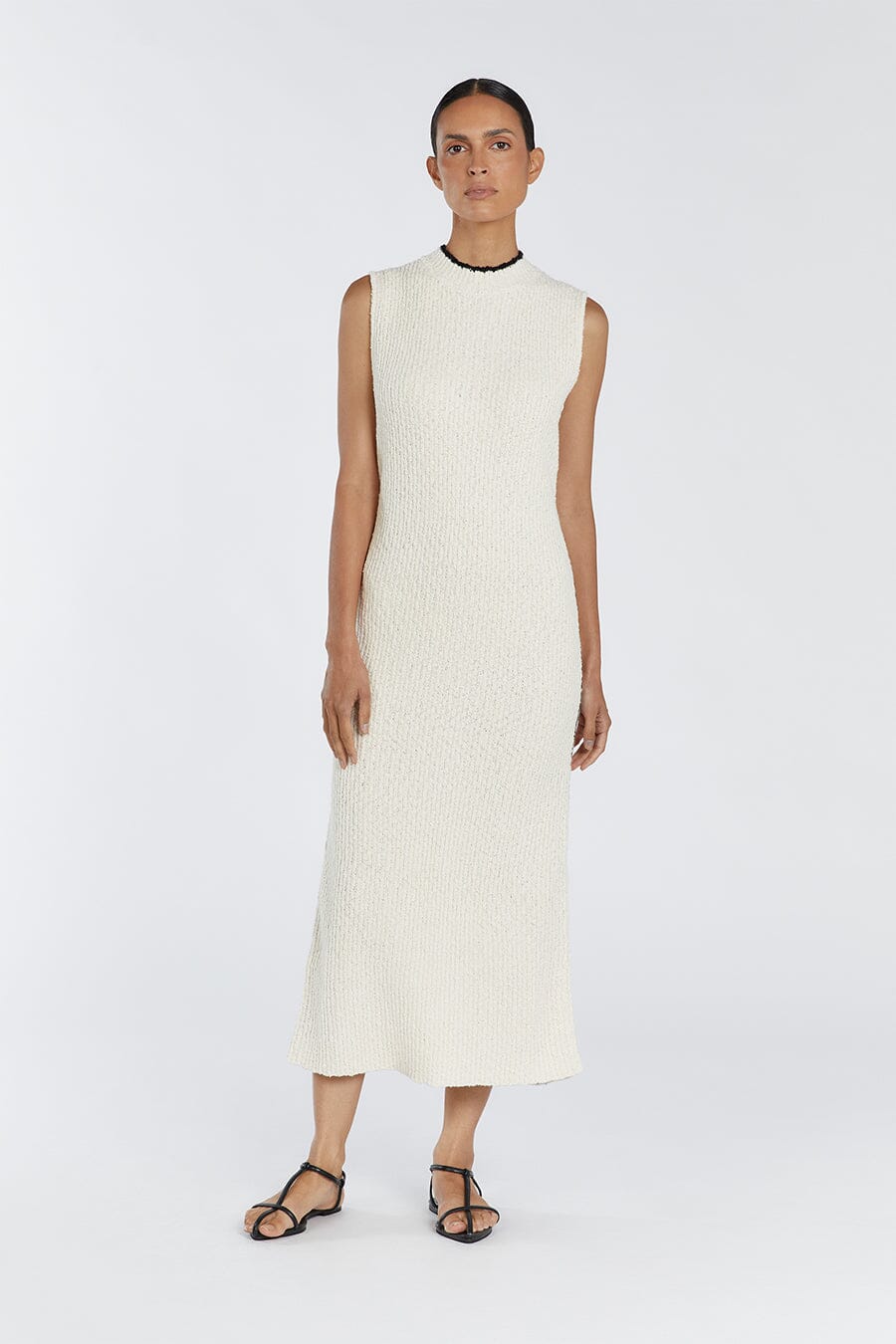 DAKOTA CREAM BOUCLE DRESS