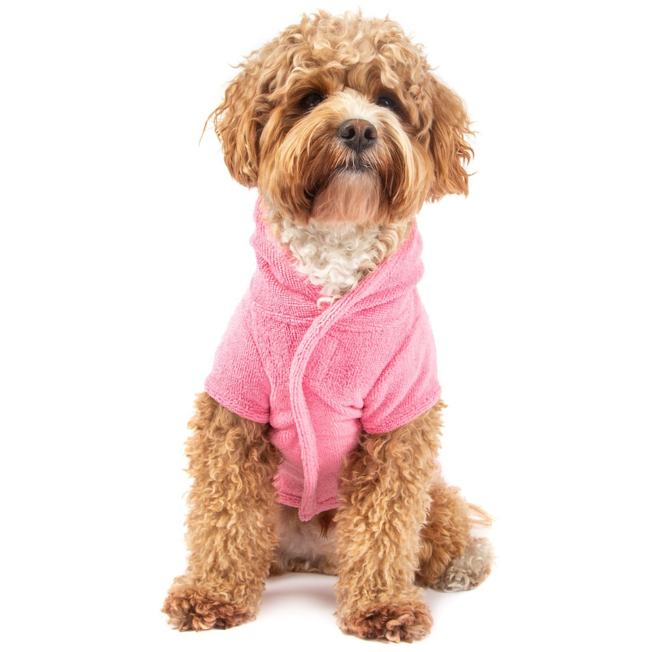 DOG BATH ROBE: Bubblegum Pink {FINAL SALE}