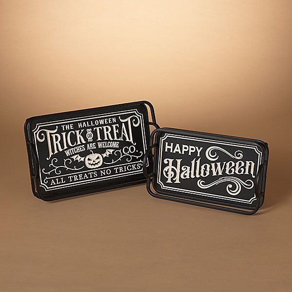 HALLOWEEN ENGRAVED TRAY