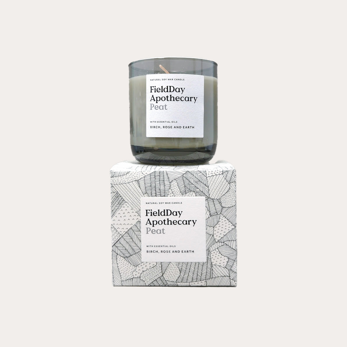 Peat Candle