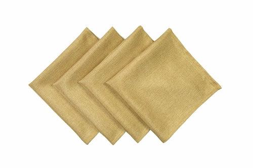 ML16617 Gala Glistening Napkins, 20"x20", Set of 4 - zoter Shop