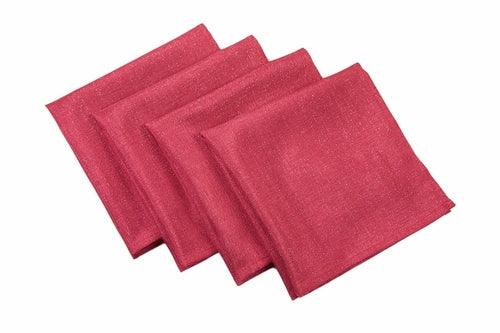 ML16617 Gala Glistening Napkins, 20"x20", Set of 4 - zoter Shop