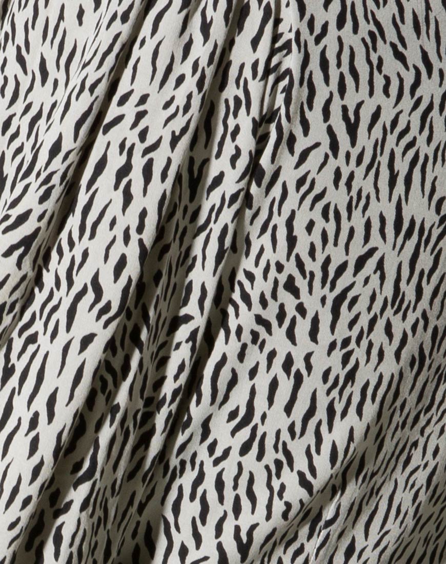 Roma Long Sleeve Top in Mini Jaguar