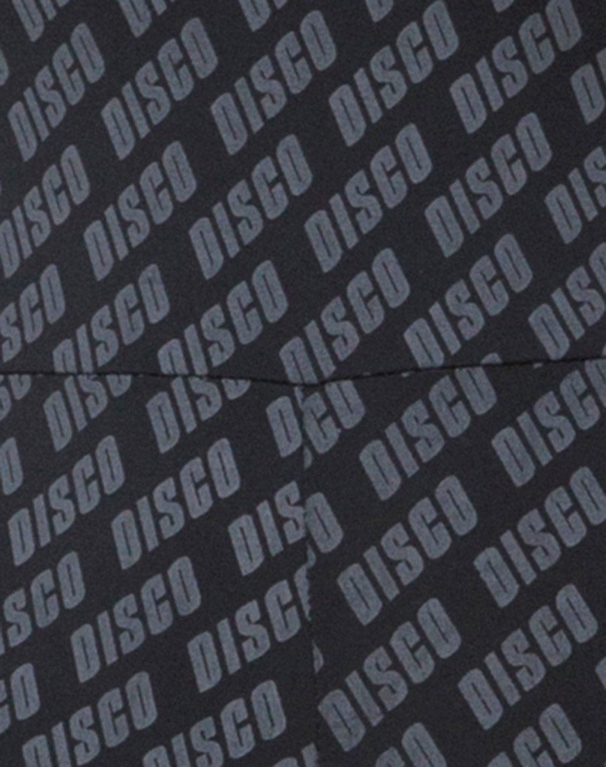 Solita Unitard in Diagonal Disco Silver