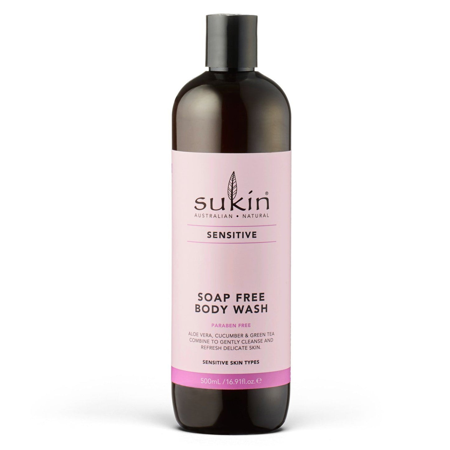 Sukin SENSITIVE Soap Free Body Wash 500mL