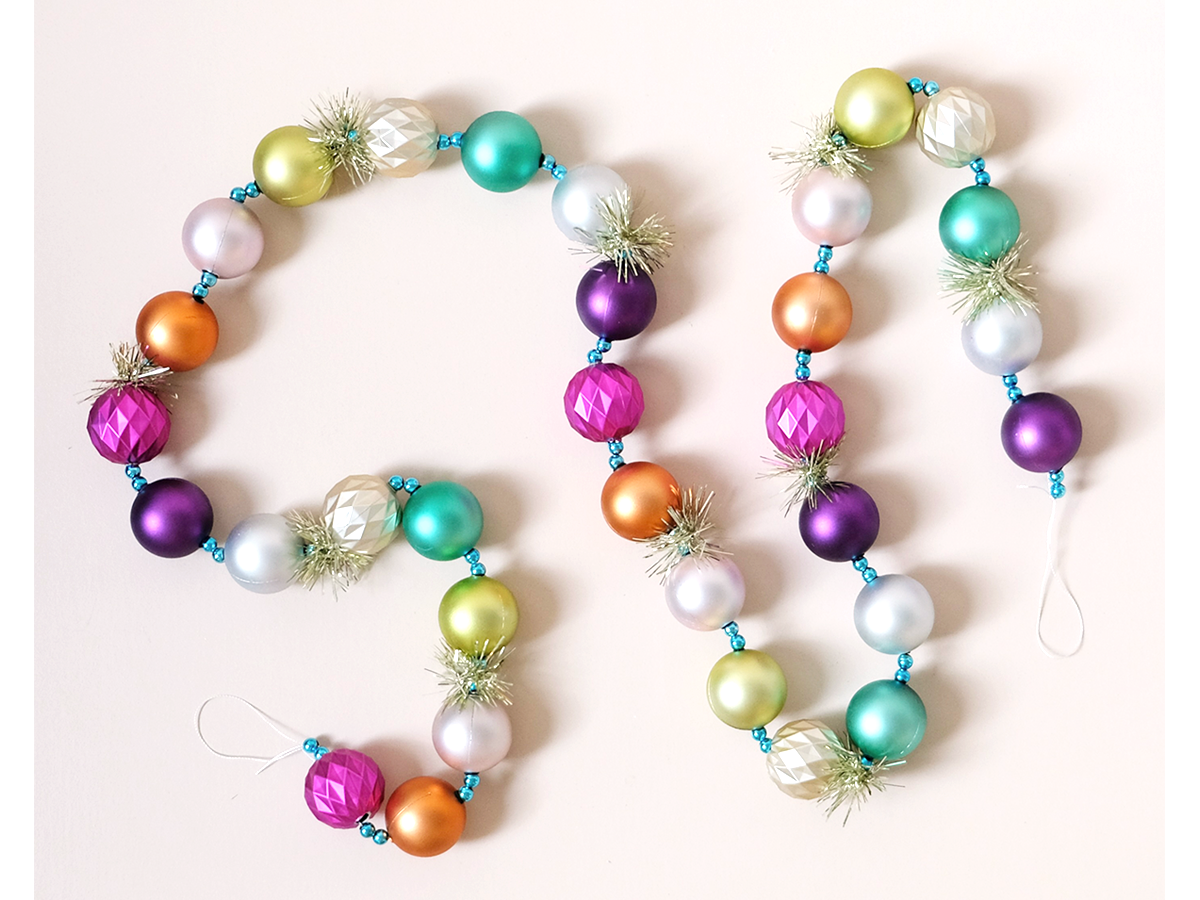 Tinsel Rainbow Garland