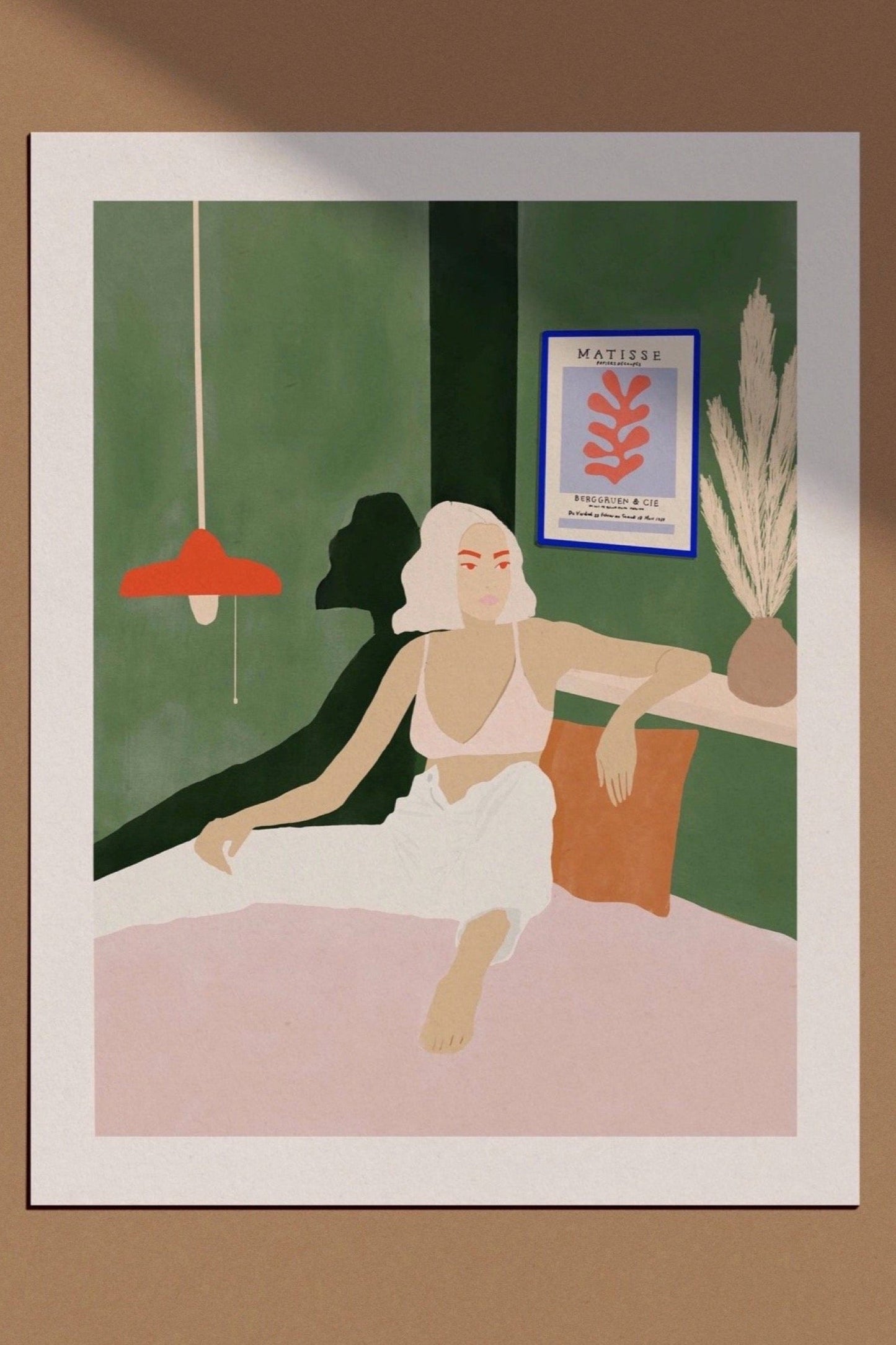 Green Walls Print