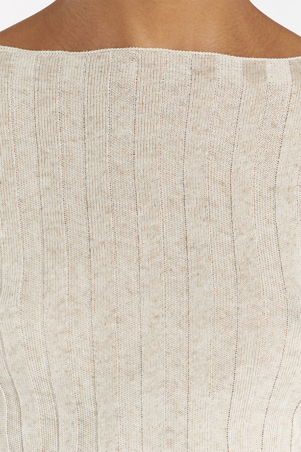 GOLDIE NATURAL LONG SLEEVE TOP