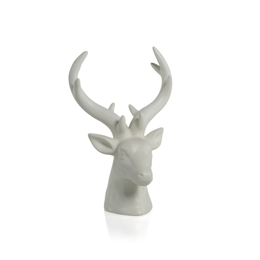 Rocky Mountain Ceramic Stag Head
