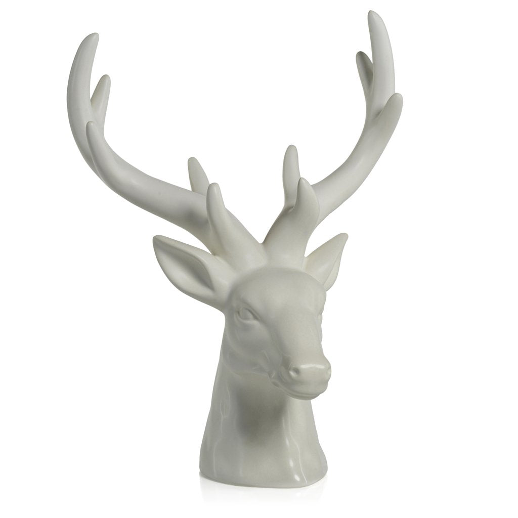 Rocky Mountain Ceramic Stag Head