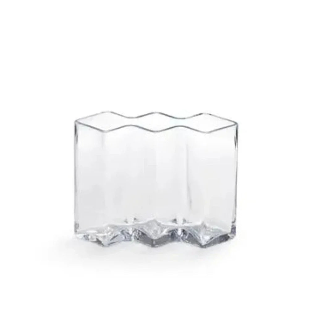 Row Vase low three