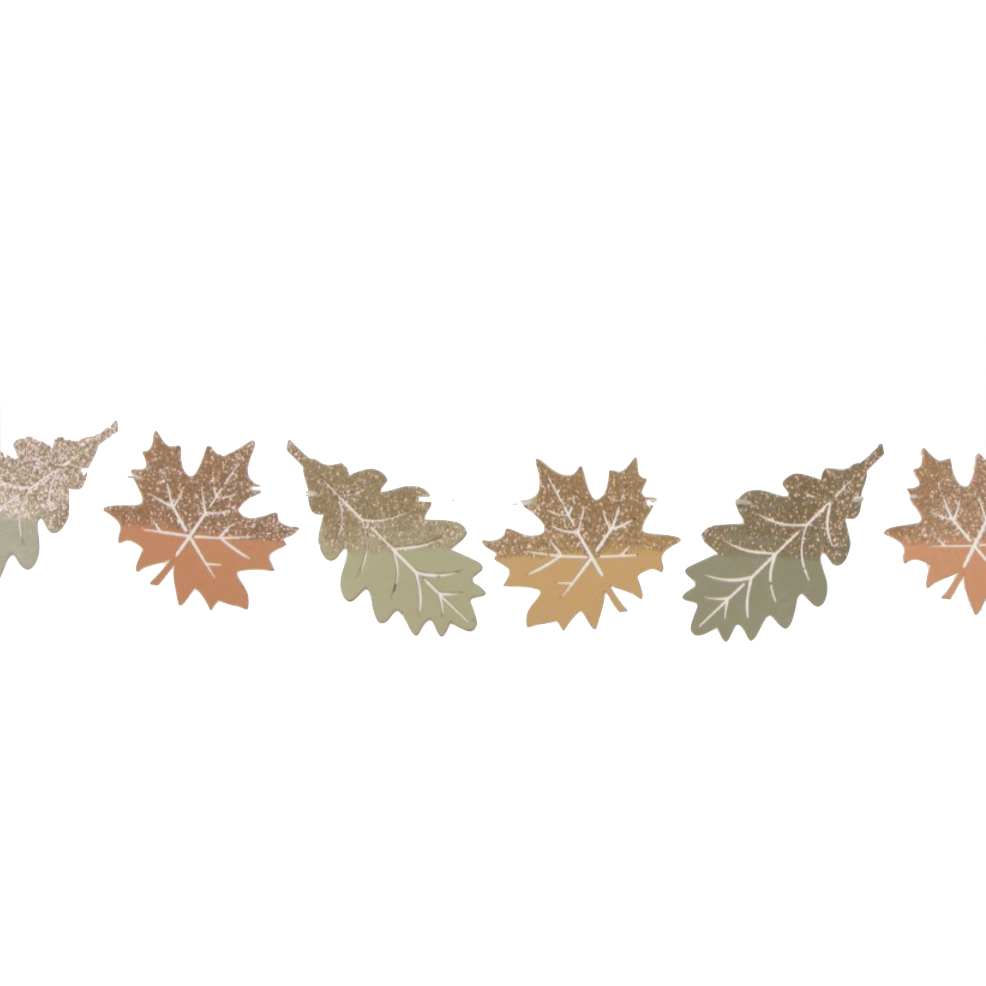 ELEGANT FALL LEAF GARLAND
