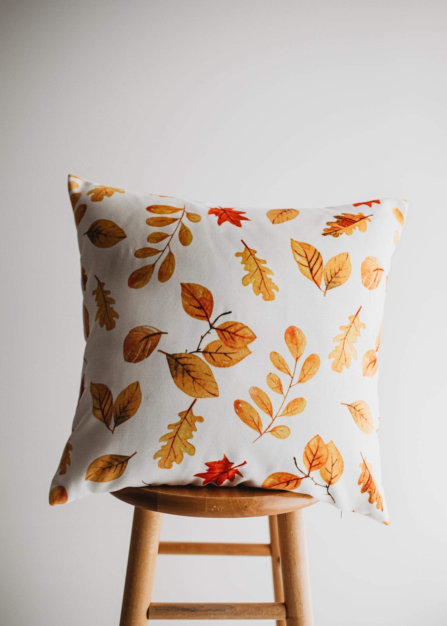 Fall Leaves Pillow Cover | Thanksgiving decor | Farmhouse Pillows |