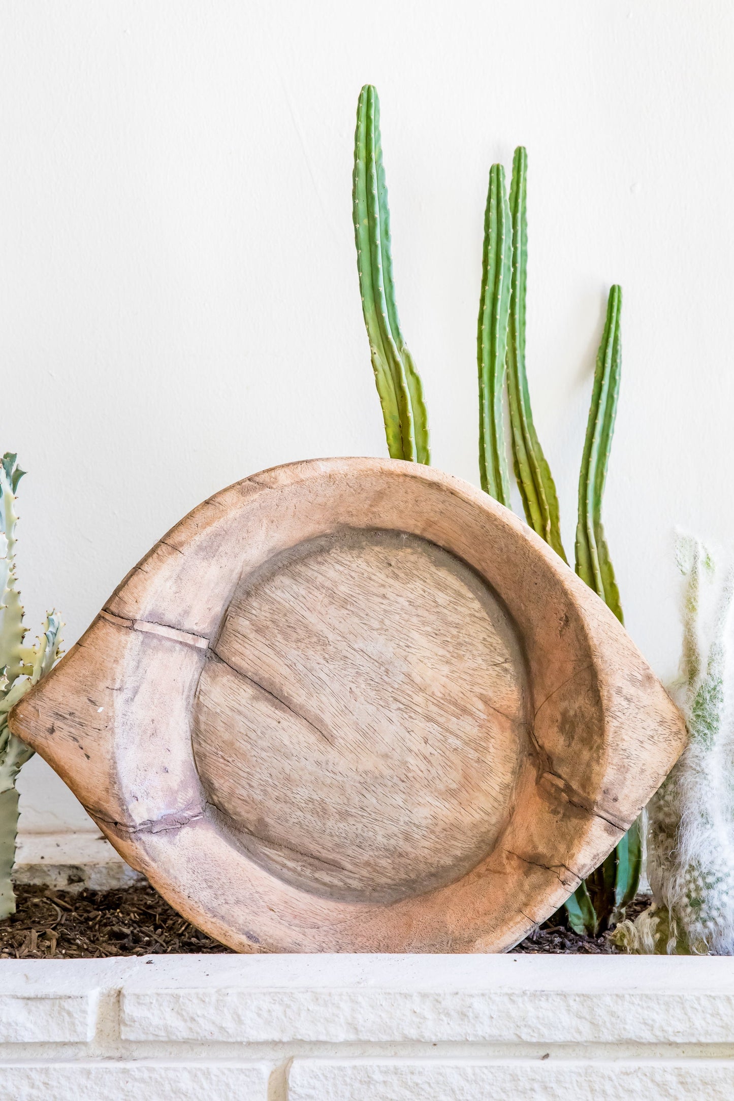 Hand Carved Wooden Tray