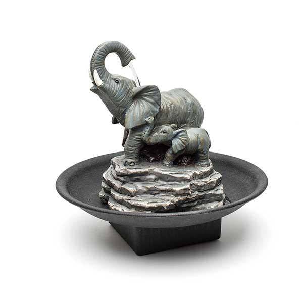 Relaxus Elephant Indoor Water Fountain