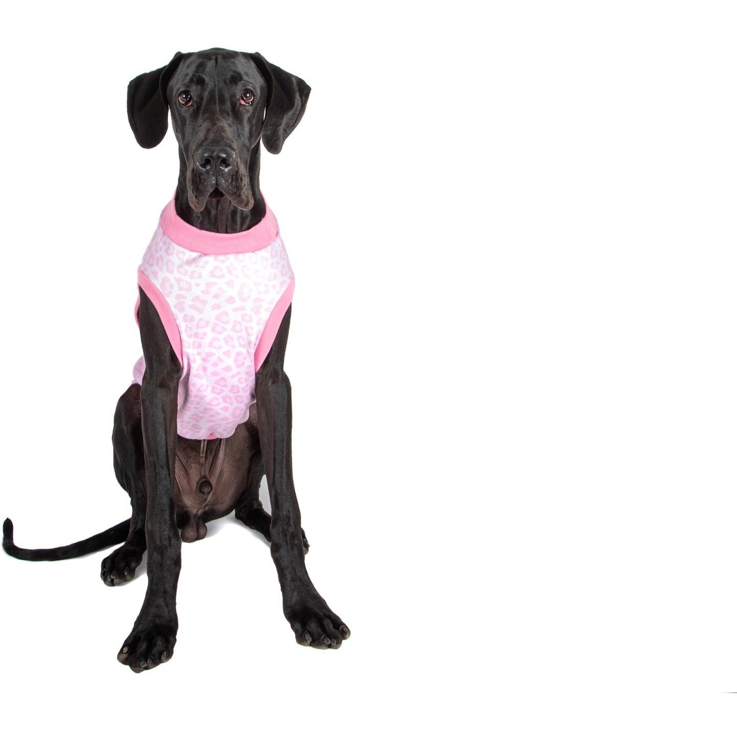 DOG FLEECE PYJAMAS: Pink Leopard {FINAL SALE}