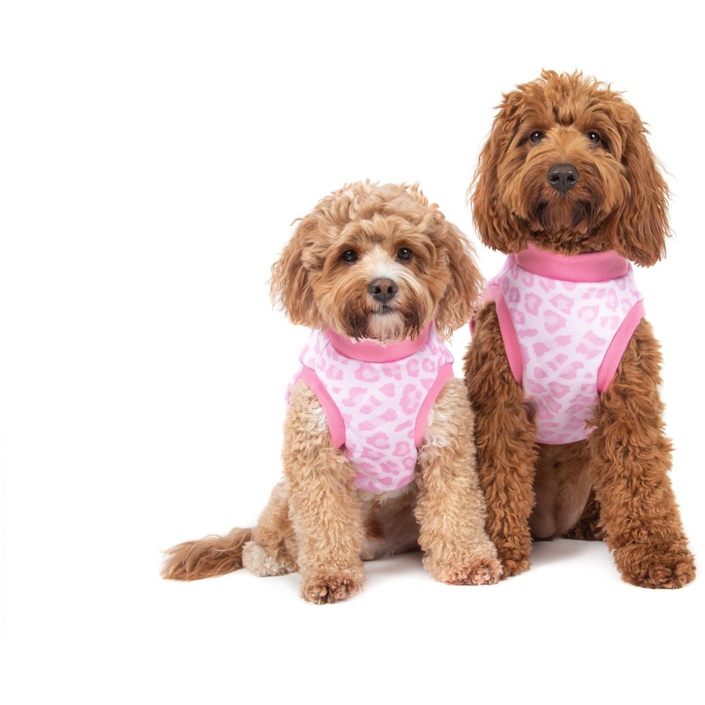 DOG FLEECE PYJAMAS: Pink Leopard {FINAL SALE}