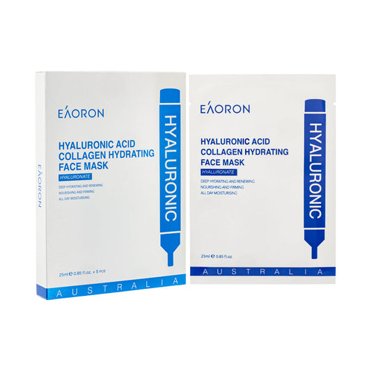 Eaoron Hyaluronic Acid Collagen Face Mask 5PCS