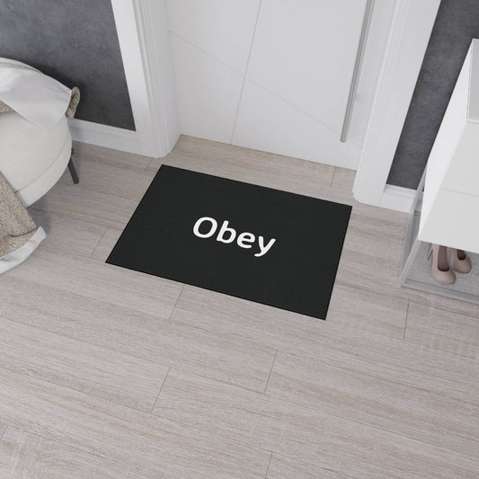 Obey - Heavy Duty Floor Mat - Premium Home Decor from Printify - Just $48.80! Shop now at Concordia Style Boutique