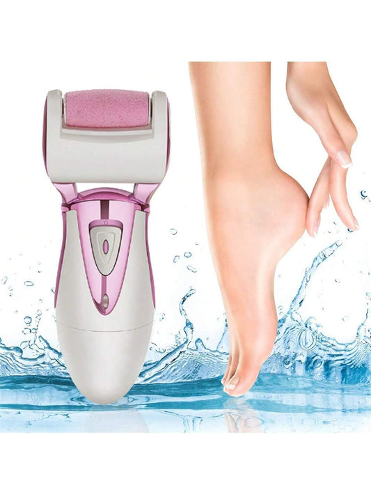 1PC Waterproof Foot Trimmer, Female Foot Care, Rechargeable Foot Cleaner Electric Foot Sander, Electronic Foot Cleaner, Foot Care Equipment For Cracked Heels And Hard Skin, Foot Care Tools