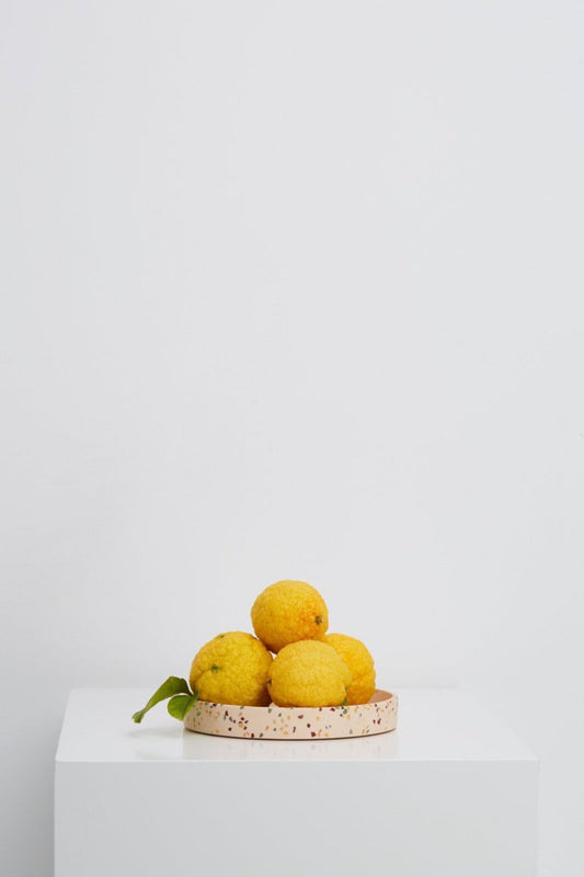 Medium Salt Terrazzo Tray