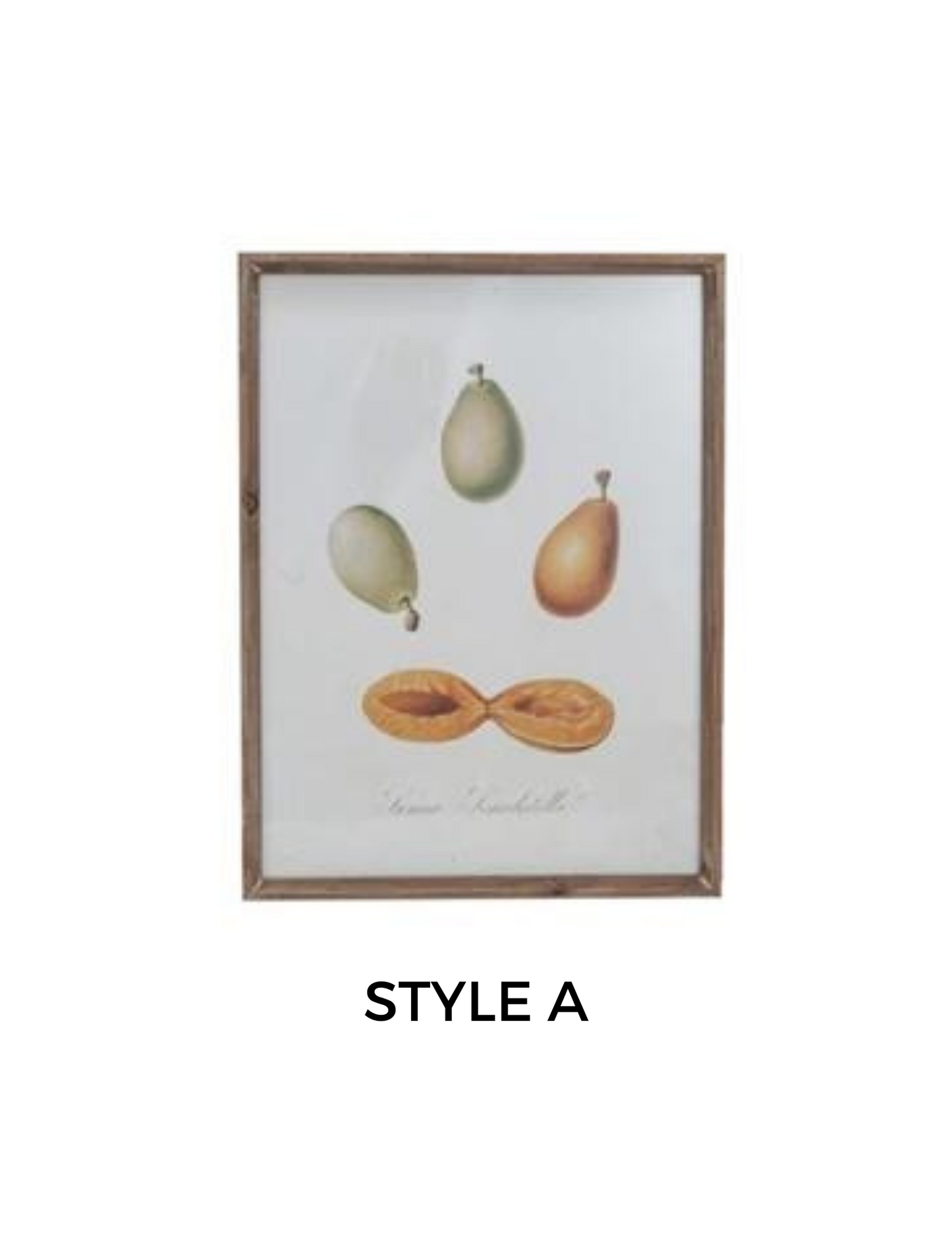 Vintage Fruit Wall Art