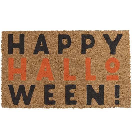 HAPPY HALLOWEEN DOORMAT