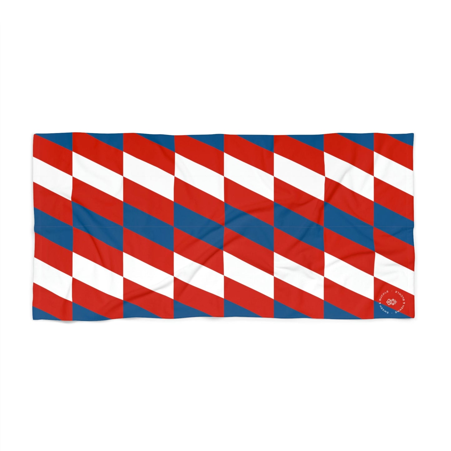 Patriot Houndstooth Resort Beach Towel
