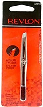 Revlon Stainless Steel Accurate Tweezing 1 ea ( Pack of 4 )