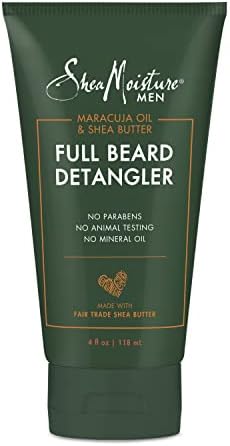 SheaMoisture Full Beard Detangler for Full Beards Maracuja Oil and Shea Butter Paraben Free Beard Detangler 4 oz