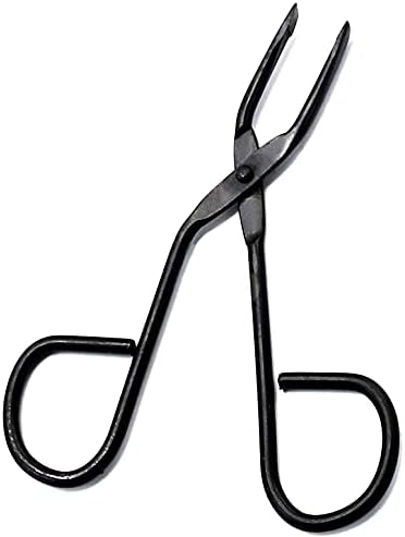 AAProTools Professional Salon Tweezers With Easy Scissor Handle, The Best Precision Eyebrow Tweezers Men/women; Portable Beauty Tools For Facial Hair, Ingrown Hair, Blackhead; Black