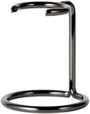 Shave Brush Stand Stainless Steel for Badger Shaving Brushes Holder Height 2.8inch/7cm Space Saver