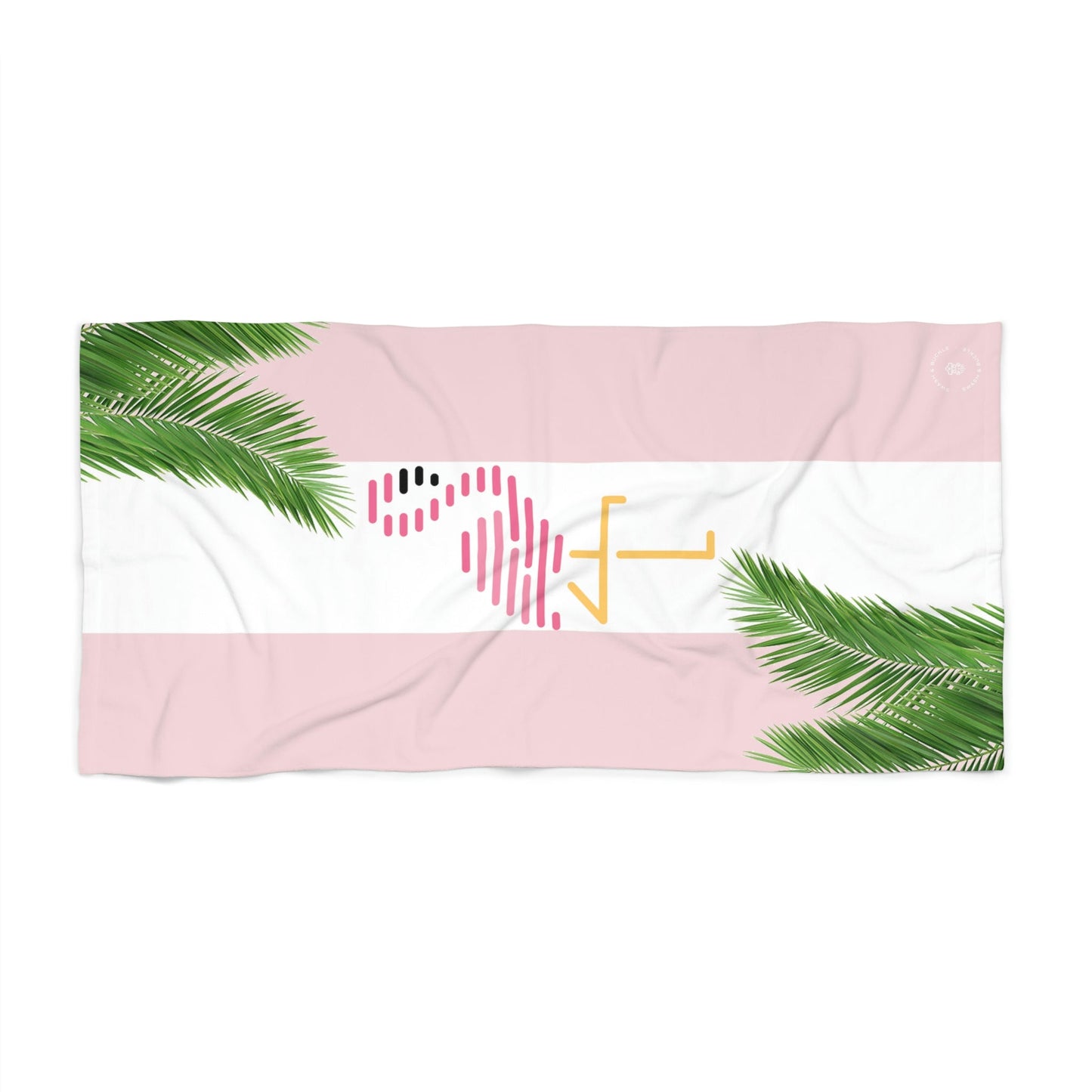 Flamingo Resort Beach Towel