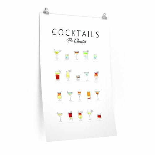 Cocktails Art Poster Decor - zoter Shop