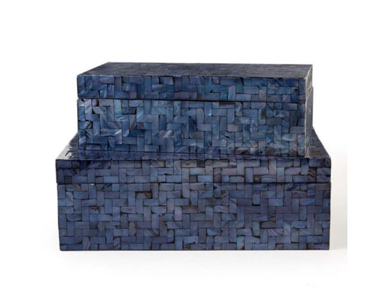 Midnight Blue Decor Box small