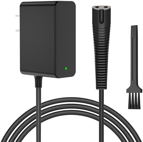 Newding 12V Charger Cable for Braun Shaver Series 9 8 7 6 5 3 1, Beard Trimmer and Epilator Silk-Epil 9 7 5 Wet&Dry Electric Razor Charging Cable for 5544 3040S 5409 7220 5377 S1 S3 S5 S6 S7 S8 S9