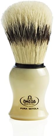 Omega 80266 - Shaving Brush, Real Bristle