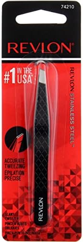 Revlon Expert Tweezer, Slant Tip (Pack of 3)