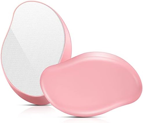 CABLE4U Crystal Hair Eraser for Women and Men, Reusable Crystal Hair Remover Magic Painless Exfoliation Hair Removal Tool, Magic Hair Eraser for Back Arms Legs (Pink)
