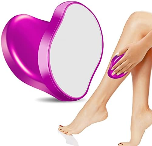 VSieme hoyesch Crystal Hair Eraser for Women and Men, Reusable Crystal Hair Remover Magic Painless Exfoliation Hair Removal Tool, Magic Hair Eraser for Back Arms Legs