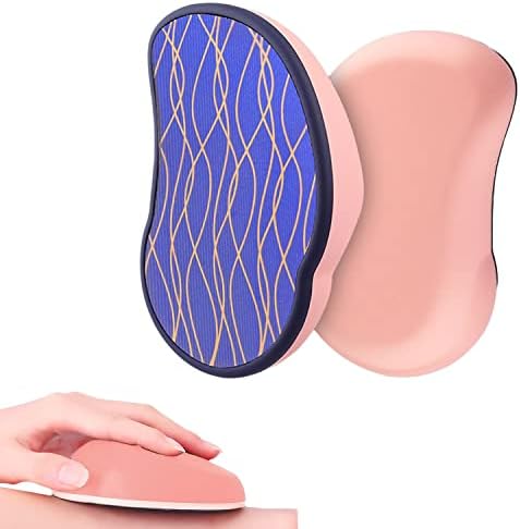 YP Beauty Crystal Hair Eraser Remover. Upgraded Design Silky Hair Remover Hair Removal Stone. Hair Eraser for Legs Hair Eraser for Women. Improved Magic Crystal Hair Remover (Coral - Mouse)