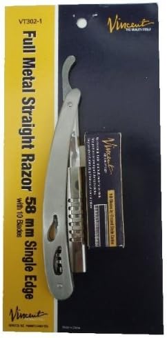 Vincent 58mm Full Metal Single Edge Razor VT302-1