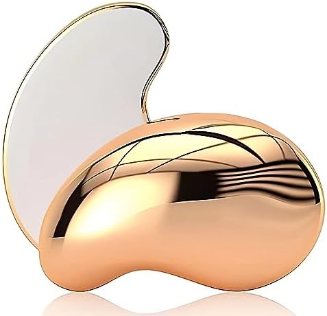 Crystal Hair Eraser for Women and Men, Reusable Crystal Hair Remover, Magic Painless Exfoliation Hair Removal Tool, Bleame Hair Eraser for Back Legs Arms (Gold)