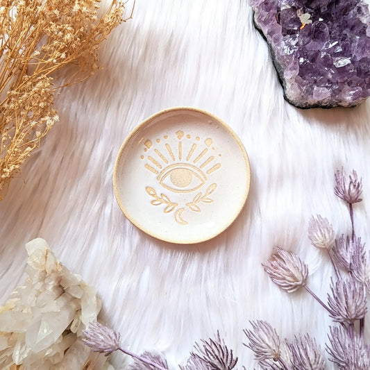 Goddess Provisions Inner Eye Ceramic Dish